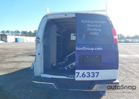 2023 Chevrolet Express Cargo Rwd 2500 Regular Wheelbase Wt from USA, damaged, VIN 1GCWGAFP1P1133094